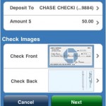 Chase iPhone Deposits Screenshot